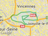 parcours Endurance 2011 bois de Vincennes