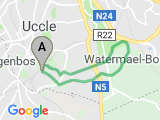 parcours 12 Km UCCLE (BRUXELLES)