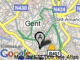 parcours ING Stadsloop Gent