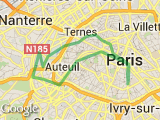 parcours 9 janvier 2011 40 km