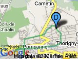 parcours boucle MLV - Thorigny - Bords de marne - Pomponne