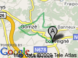 parcours Rond-Point - Doyard - Voue - Croix Henrard - Andoumont - Forges - Gomze - Ferreuse - Stinval - Troleu