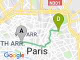 parcours Retour Buttes Chaumont