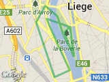 parcours Liège parc 2 tours