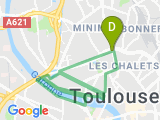 parcours Toulouse CR/canal/garonne/amidonier/brienne