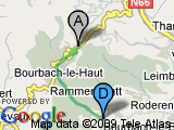 parcours col du hundsruck par bourbach