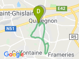 parcours Quaregnon-10km