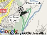 parcours Chalezeule - doubs