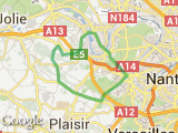 parcours VÃ©lo sam 29/01/2011 - 48,01km