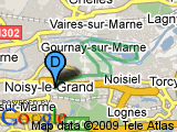 parcours Parc-Noisiel-Vaire-Champs-sur-Marne-16,5