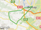 parcours VÃ©lo dim 30/01/2011 - 29,08km