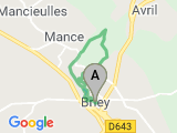 parcours Marche IVV Briey