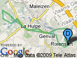 parcours Rixensart - Genval - La Hulpe - Genval - Rixensart