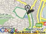 parcours hippo st cloud - tour st cloud - retour boulevard de la république 26052009
