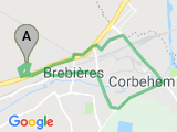 parcours Brebieres 10 kms