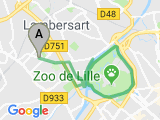 parcours Lille - Citadelle - 10km