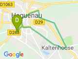 parcours haguenau - oberhoffen