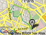 parcours Paris-luxembourg