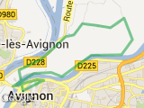 parcours 12 km Avignon