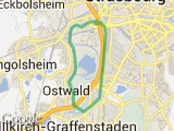 parcours OstWald Illkirch Montagne-verte