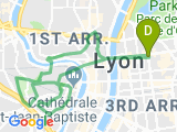 parcours 14,4 urban Lyon