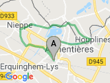 parcours ArmentiÃ¨res autour des prÃ¨s du Hem 15km