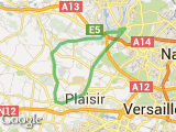 parcours VÃ©lo dim 13/03/2011 - 58,06km