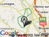 parcours Burgaud-Aucamville-Verdun-Grisolle