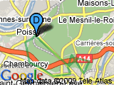 parcours POISSY-CHAMBOURCY