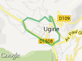 parcours petite sortie dans ugine