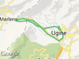 parcours ugine+bois noir