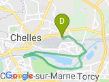 parcours Marne - Iles Chelles - Nestle - Marne