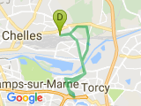 parcours Vaires - Torcy lacs - Bois Vaires