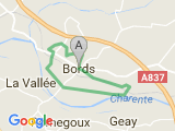 parcours Bords Marais Ouest Est 13km