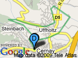 parcours Circuit steinbach, uffotz,retour piste cyclable de cernay