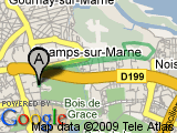 parcours CHAMPS-NOISIEL-PTP