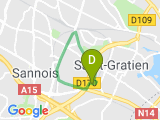 parcours Saint Gratien/Ermont/Sannois