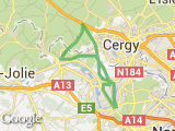 parcours VÃ©lo sam 02/04/2011 - 51,34 km