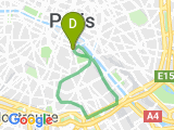 parcours Rando du samedi 5 janvier 2019