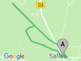 parcours 9.8 km piste maison cimetiere