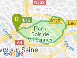 parcours Bois VINCENNES 15