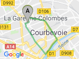 parcours Petite Boucle Garenne Courbevoie