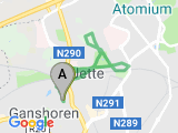 parcours ganshoren - jette 