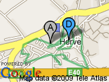 parcours corrida de Herve