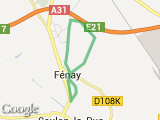 parcours saulon fenay par la plaine