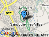 parcours ST JULIEN LES VILLAS 1