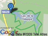 parcours Tour du Lac de la Gileppe