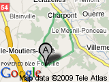 parcours Fonville- Villemeux - Charpont - Fonville