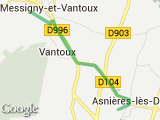 parcours Asnières  Messigny Asnières