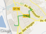 parcours Piscine Aller Court